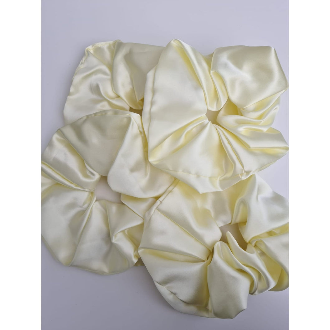 Pastel Yellow Scrunchie