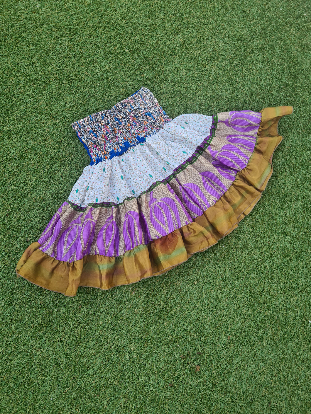 Patchwork Gypsy Rara Skirt (#5)