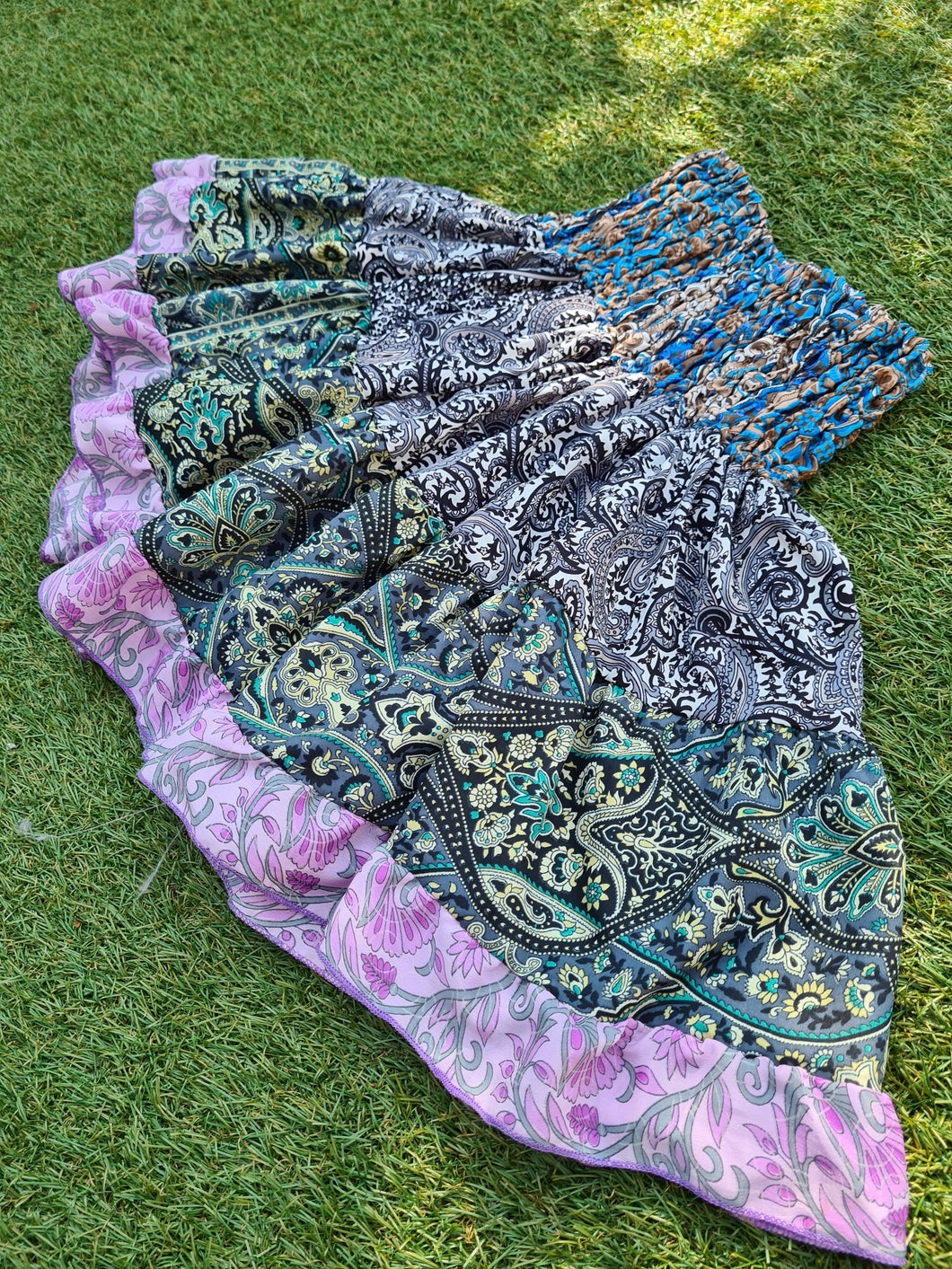 Patchwork Gypsy Rara Skirt (#6)