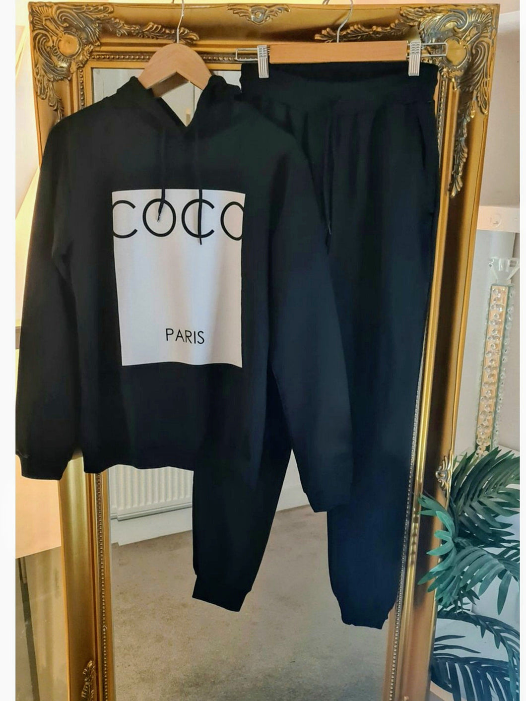 Black Hooded Coco Tracksuit Clearance Be Unique Fashion Boutique