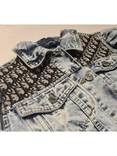 Load image into Gallery viewer, Dior Inspired Denim Jacket New Arrivals Be Unique Fashion Boutique
