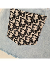 Load image into Gallery viewer, Dior Inspired Mochy Extreme Flared Denim Shorts New Arrivals Be Unique Fashion Boutique
