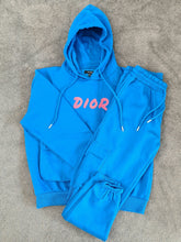 Load image into Gallery viewer, Dior Inspired Royal Blue Hooded Cargo Set Sets Be Unique Fashion Boutique
