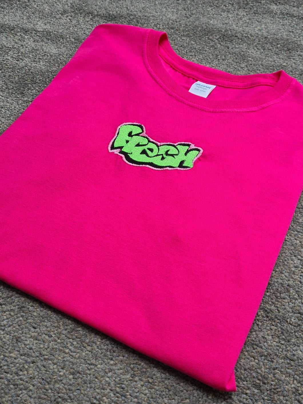 Fresh T-Shirt Neon Pink Shop Everything Be Unique Fashion Boutique