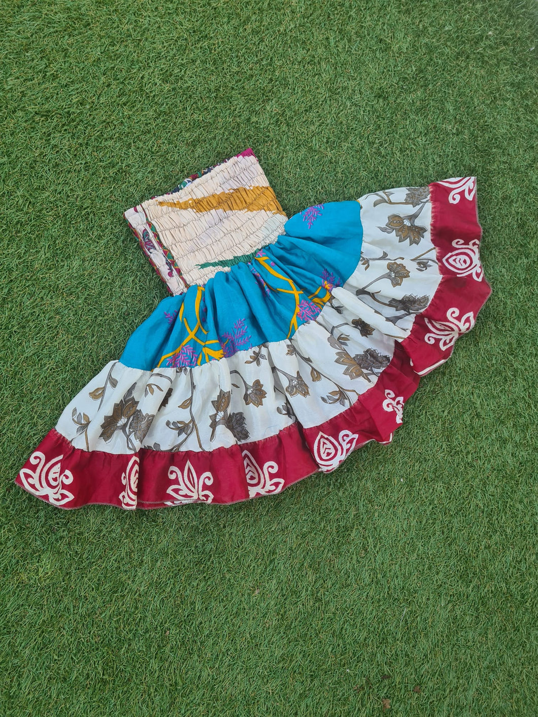 Patchwork Gypsy Rara Skirt (#1)