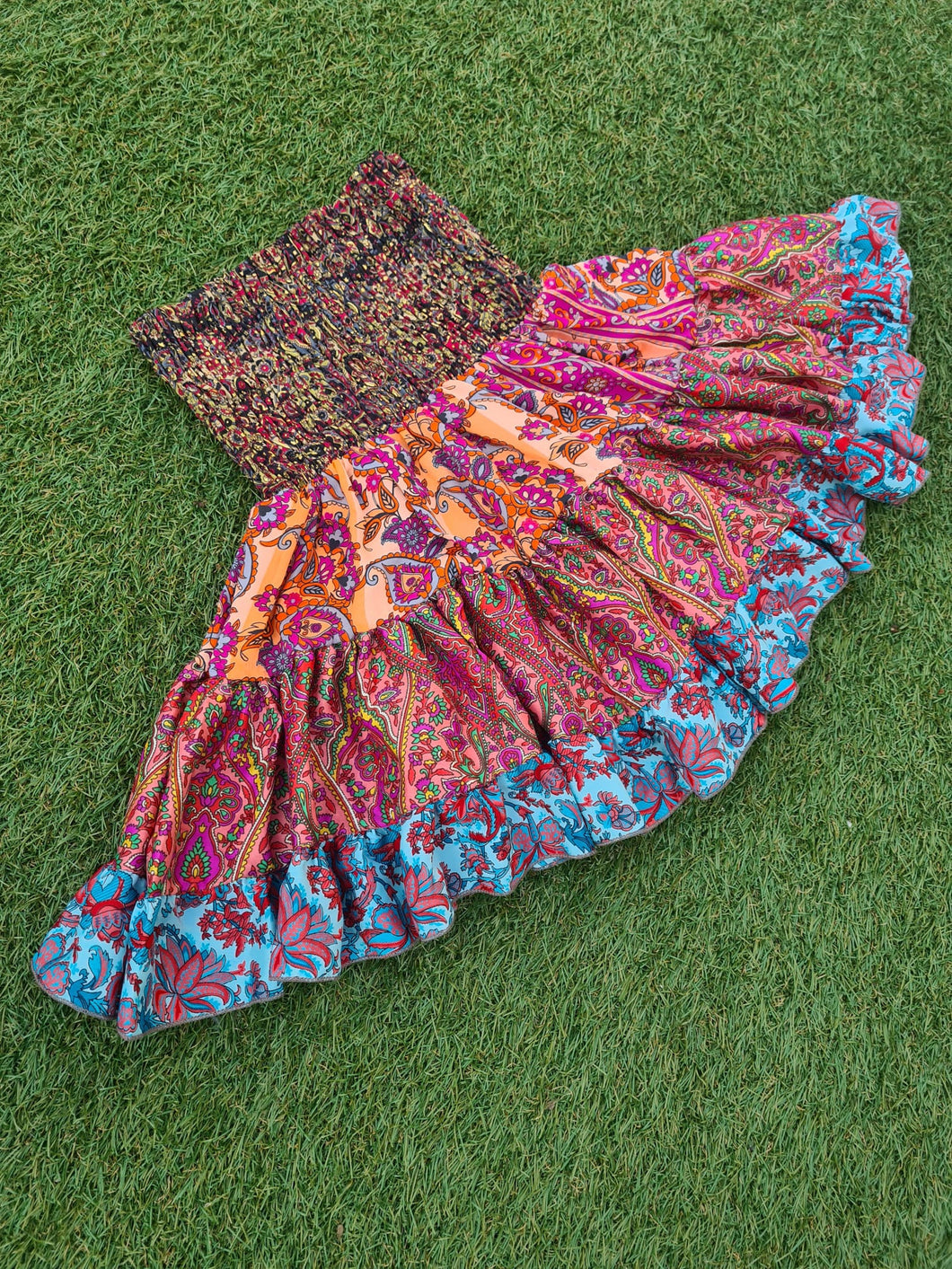 Patchwork Gypsy Rara Skirt (#20)