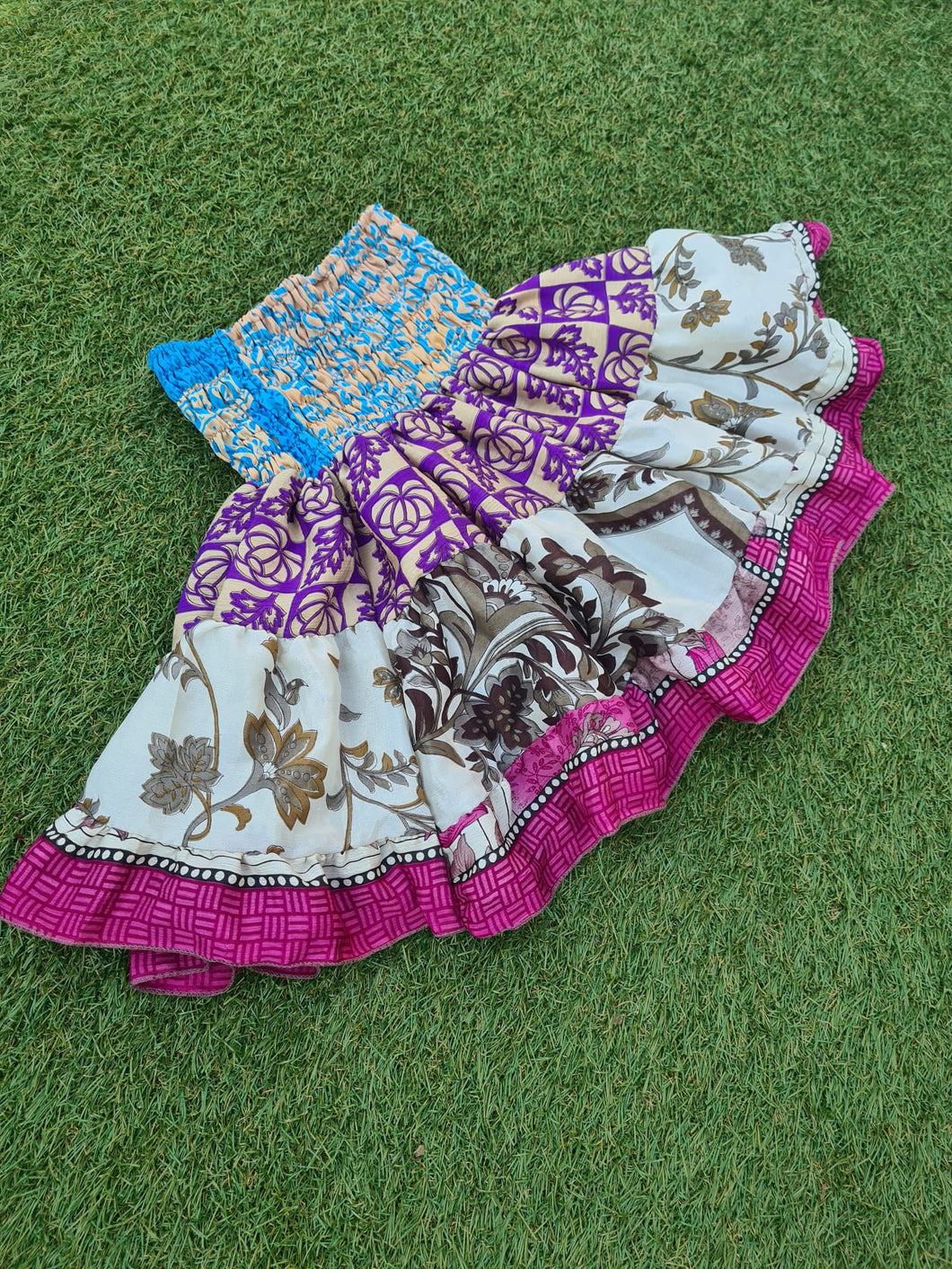 Patchwork Gypsy Rara Skirt (#2)