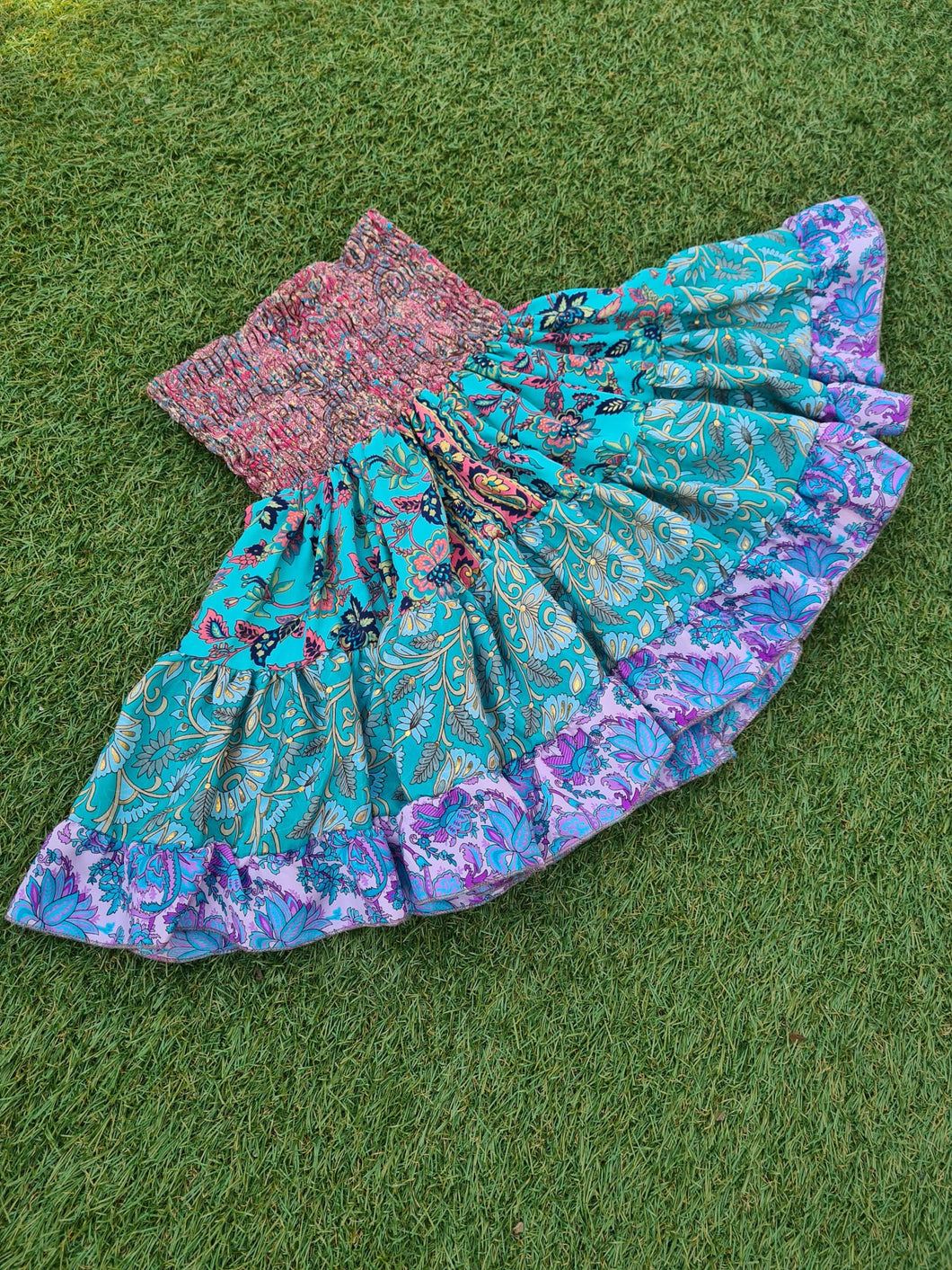 Patchwork Gypsy Rara Skirt (#21)