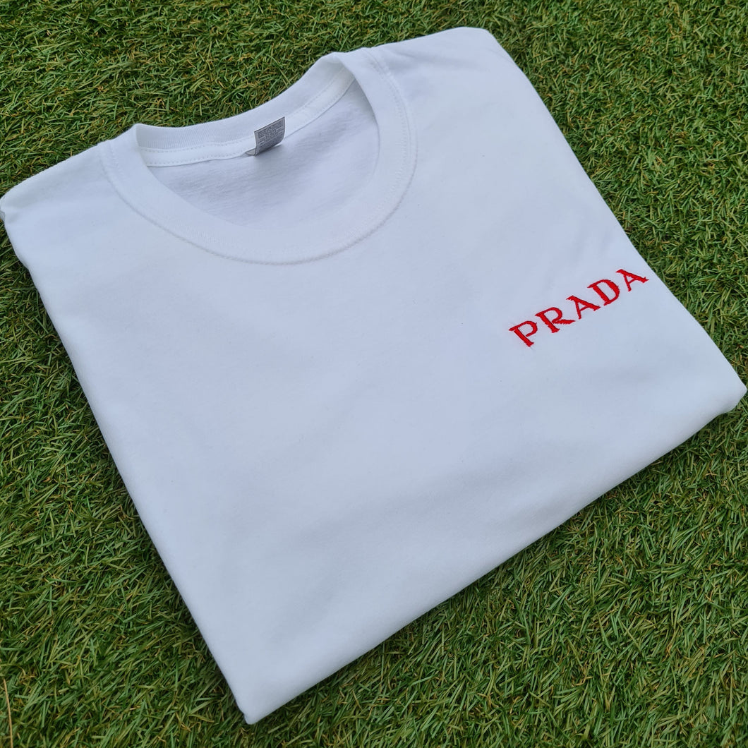 Embroidered Inspired Logo Tshirt