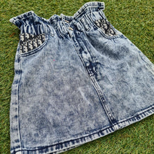 Load image into Gallery viewer, Denim Inspired Skirt
