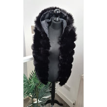 Load image into Gallery viewer, Longline Faux Fur Hooded Gilet Clearance Be Unique Fashion Boutique
