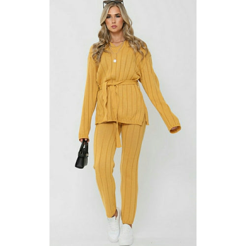 Ribbed Co-ord Set - Be Unique Fashion Boutique