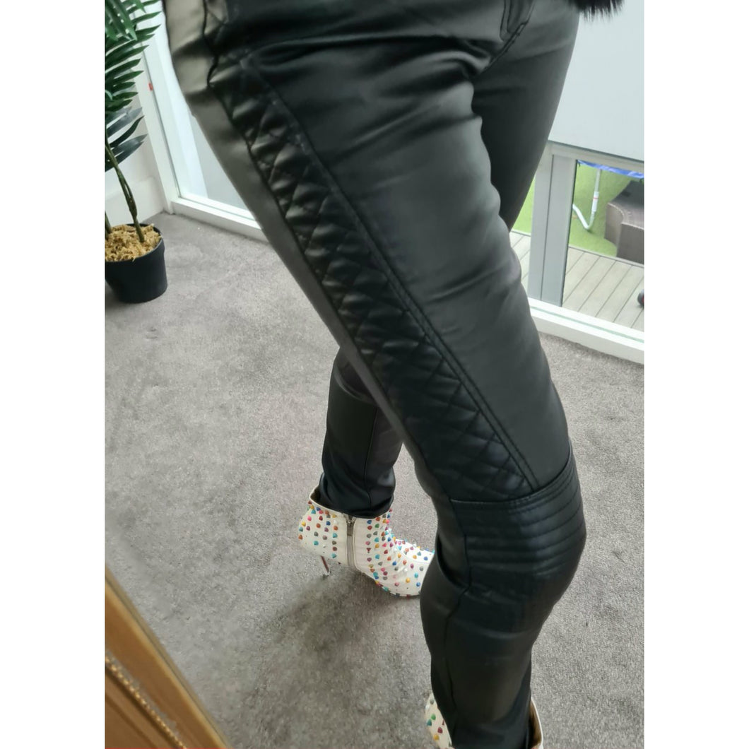 Waxed Ribbed Trouser - Be Unique Fashion Boutique