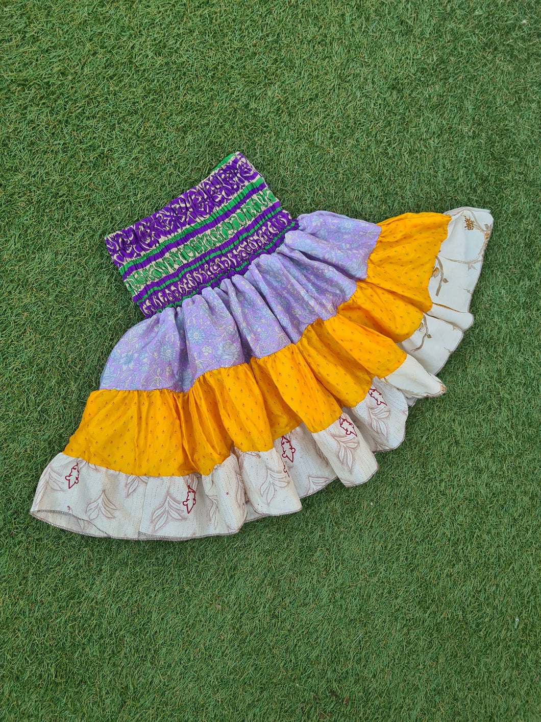 Patchwork Gypsy Rara Skirt (#9)